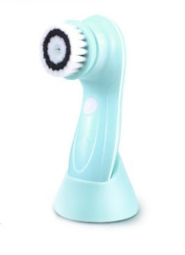 Rechargeable face brush Waterproof pore cleaner Washing face artifact Beauty instrument Electric cleansing instrument Cleansing brush - Zambeel