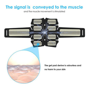 Rechargeable Home Fitness Belt Abdominal Patch - Zambeel