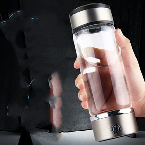 Rechargeable Quantum Hydrogen - rich Water Cup Hydrogen Water Cup Health Cup Glass Cup - Zambeel
