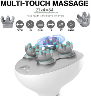 Rechargeable Waterproof Head Massager Electric Scalp Massager - Zambeel