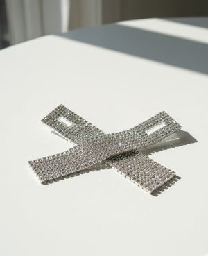 Rectangular Crystal Drop Earrings - Zambeel