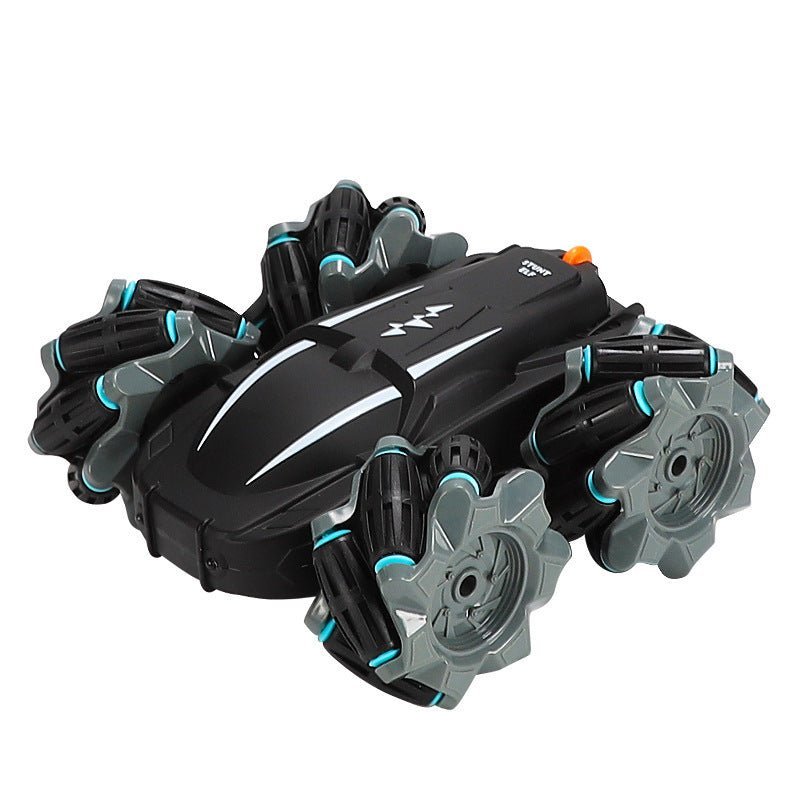 Remote Control Tumbling Stunt Double - Sided Car Rotating Charging Light Drift Racing Car - Zambeel