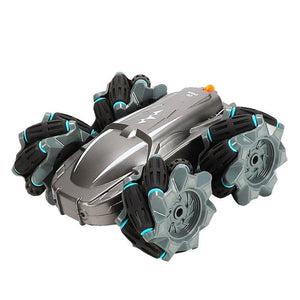 Remote Control Tumbling Stunt Double - Sided Car Rotating Charging Light Drift Racing Car - Zambeel