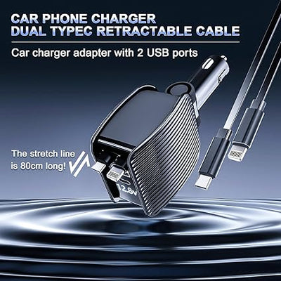 Retractable Car Charger - Zambeel
