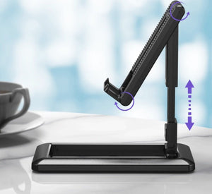 Retractable Mobile Phone Desktop Stand Lazy Folding Mobile Phone Stand Portable Live Web Lesson Pocket Stand - Zambeel