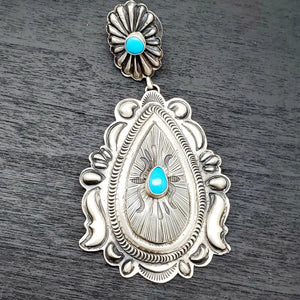Retro Bohemian Turquoise Earrings For Women - Zambeel