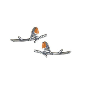 Retro Colorful Little Bird Oil - drip Earrings - Zambeel