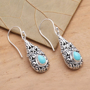 Retro Drop Earrings For Women With A Water - drop Design - Zambeel