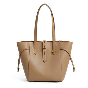 Retro Genuine Leather Portable Women's Shoulder Bag - Zambeel