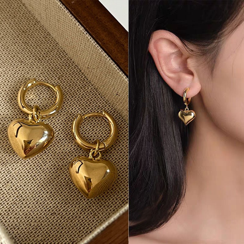 Retro Hong Kong Style Elegant Earrings For Women - Zambeel