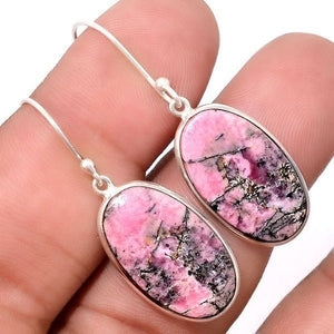Retro Minimalist And Stylish Stone Earrings - Zambeel