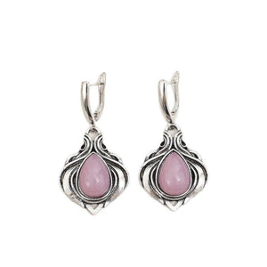 Retro - style Chic Alloy Earrings - Zambeel