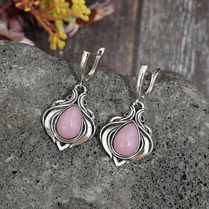 Retro - style Chic Alloy Earrings - Zambeel