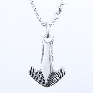 Retro - style Minimalist Anchor - shaped Titanium Steel Pendant Retro And Minimalist - Zambeel