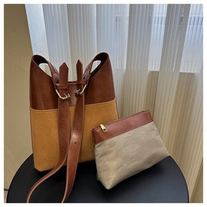 Retro Tote Bag Underarm Bag Women - Zambeel