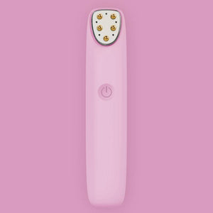 RF EMS Red Light Electric Eye Face Vibration Massager Anti - Ageing Wrinkle Dark Circle Removal Portable Beauty Care Pen Massager - Zambeel