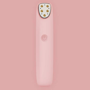 RF EMS Red Light Electric Eye Face Vibration Massager Anti - Ageing Wrinkle Dark Circle Removal Portable Beauty Care Pen Massager - Zambeel