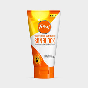 Rivaj - Whitening & Vanishing Sunblock SPF 60 - Zambeel