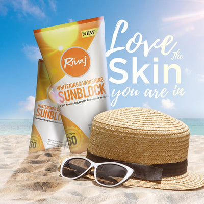 Rivaj - Whitening & Vanishing Sunblock SPF 60 - Zambeel