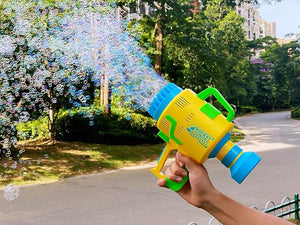 Rocket - 48 - Hole Electric Bubble Machine - Zambeel