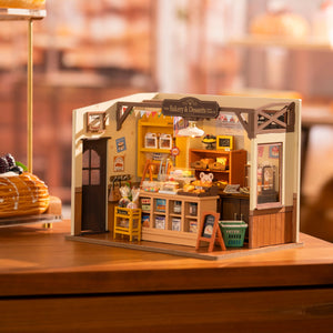 Rolife Becka's Baking House DIY Miniature House For Kids 3D Wooden Toys DG161 - Zambeel