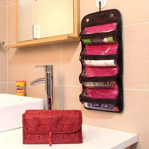 Roll - N - Go - Travel Cosmetic & Toiletry Bag - Zambeel