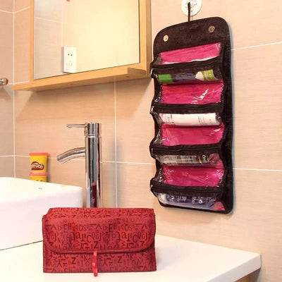 Roll - N - Go - Travel Cosmetic & Toiletry Bag - Zambeel