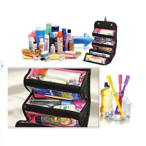 Roll - N - Go - Travel Cosmetic & Toiletry Bag - Zambeel