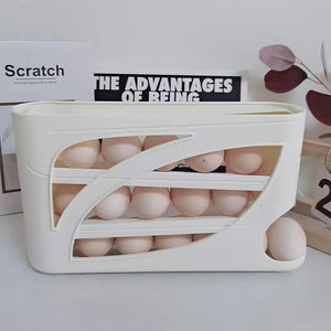 Rolling Egg Dispenser Rack - Zambeel