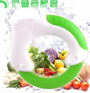 Rolling Knife Circular Kitchen Cutter with Hanging Hook - Zambeel