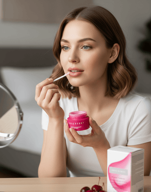 Rose Berry - Plush Puddin Intensive Recovery Lip Mask - Zambeel