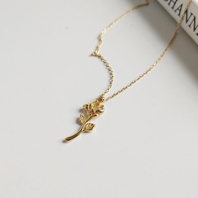 Rose Gold Necklace Necklace Necklace - Zambeel