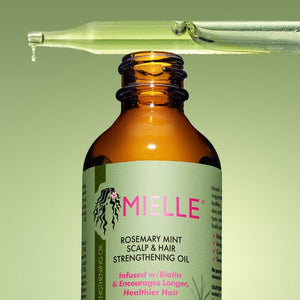 Rosemary Mint Scalp & Hair Strengthening Oil - Zambeel