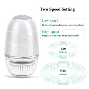 Rotary Face Washer Electric Cleaning Brush - Zambeel