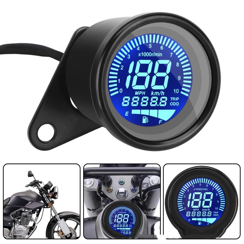 Rotate Speed And Oil Volume Integrated LED Liquid Crystal Display Instrument Assembly - Zambeel