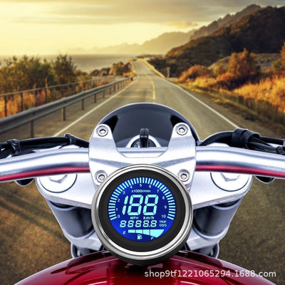 Rotate Speed And Oil Volume Integrated LED Liquid Crystal Display Instrument Assembly - Zambeel