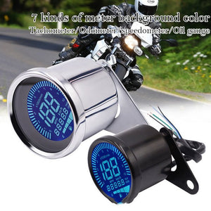 Rotate Speed And Oil Volume Integrated LED Liquid Crystal Display Instrument Assembly - Zambeel