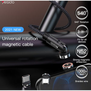 Rotation Magnetic Data Cable - Zambeel