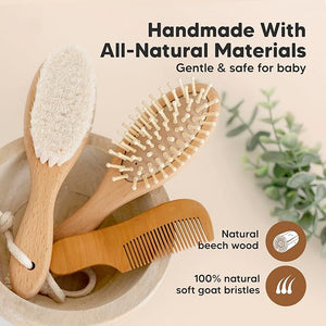 Rovco - Baby Comb & Brush Set - Zambeel