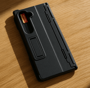 Rugged Fold‑Away Kickstand Armor Case - Zambeel