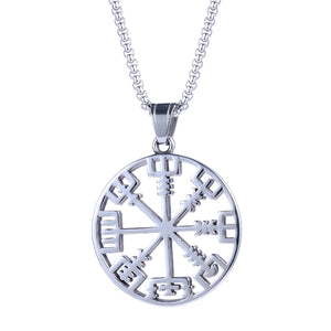 Runic Personality Retro Fashion Titanium Steel Pendant - Zambeel