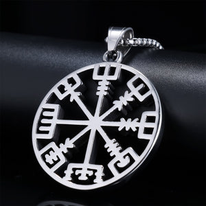 Runic Personality Retro Fashion Titanium Steel Pendant - Zambeel