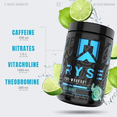 Ryse - Lemon Pre - Workout (Original) - Zambeel