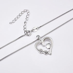 S925 Fashionable Pet Dog Paw Necklace - Zambeel