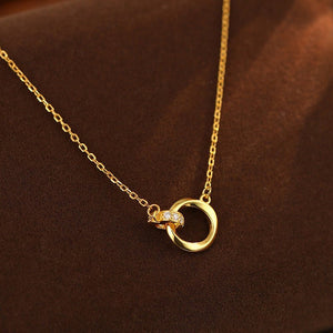 S925 Silver Mobius Double Ring Bracelet - Zambeel