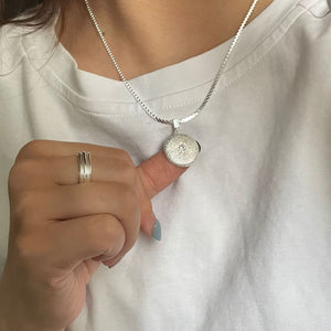 S925 Sterling Silver Zircon Necklace - Zambeel