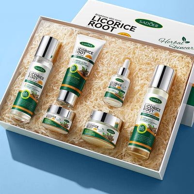 Sadoer - Licorice Root Whitening Skin Care Set (Original) - Zambeel