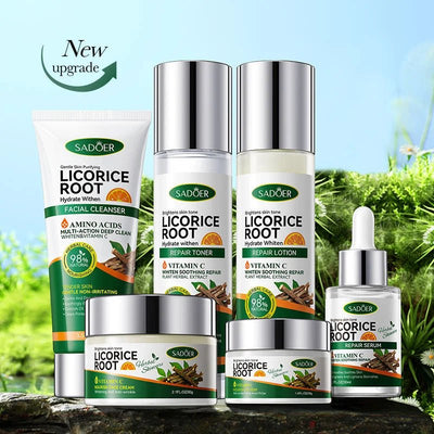 Sadoer - Licorice Root Whitening Skin Care Set (Original) - Zambeel