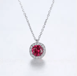 Sapphire Necklace Set - Zambeel