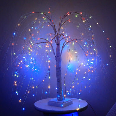 Scene Arrangement Illusion Copper Wire Lights Decorative Night Light - Zambeel